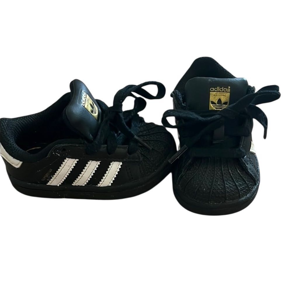 Adidas Kids’ Superstar Foundation Sneakers | Size 4